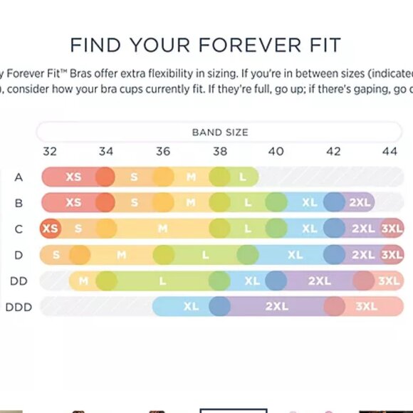 Jockey Women's Bra Sz 3XL (XXXL) Forever Fit Soft Molded Cup Cream Blush A631853 - Picture 4 of 4